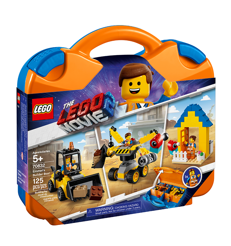 The LEGO Movie 2 Emmet's Builder Box- #70832