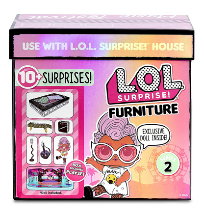 LOL Surprise Furniture Series 2 Music Festival with Grunge Grrrl & 10+ Surprises