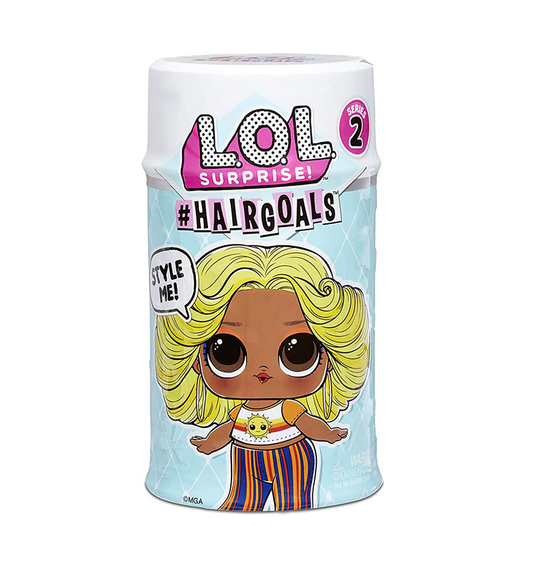 L.O.L. Surprise! Hairgoals Series 2 Doll with Real Hair and 15 Surprises