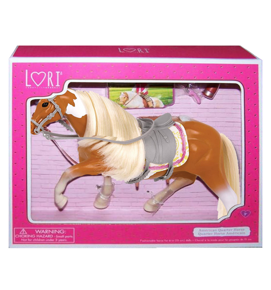 Lori Doll American Paint Horse, Brown