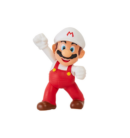 World of Nintendo 2.5" Fire Mario Figure