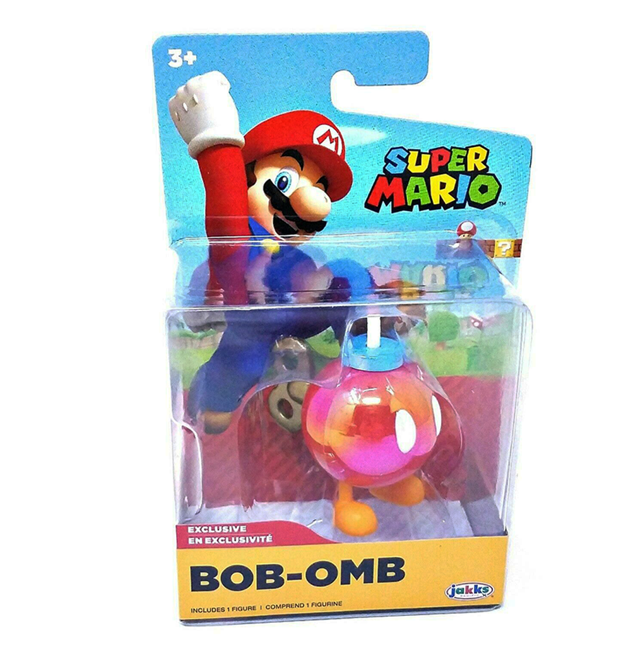 Nintendo Super Mario Red Bob-Omb 2.5" Action Figure