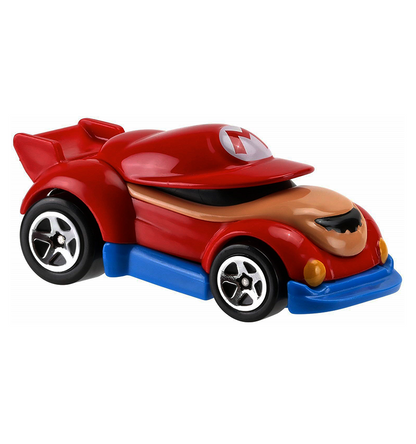 Hot Wheels Super Mario Character Cars Mario Vehicle 1/7