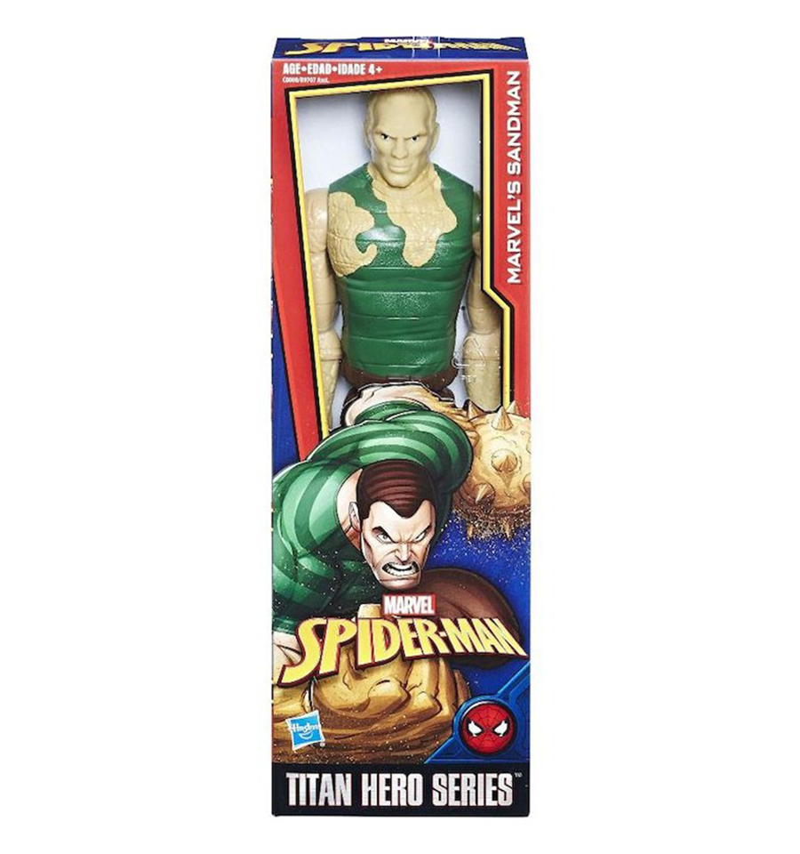 Marvel Spider-Man Titan Hero Series Villains Sandman Figure
