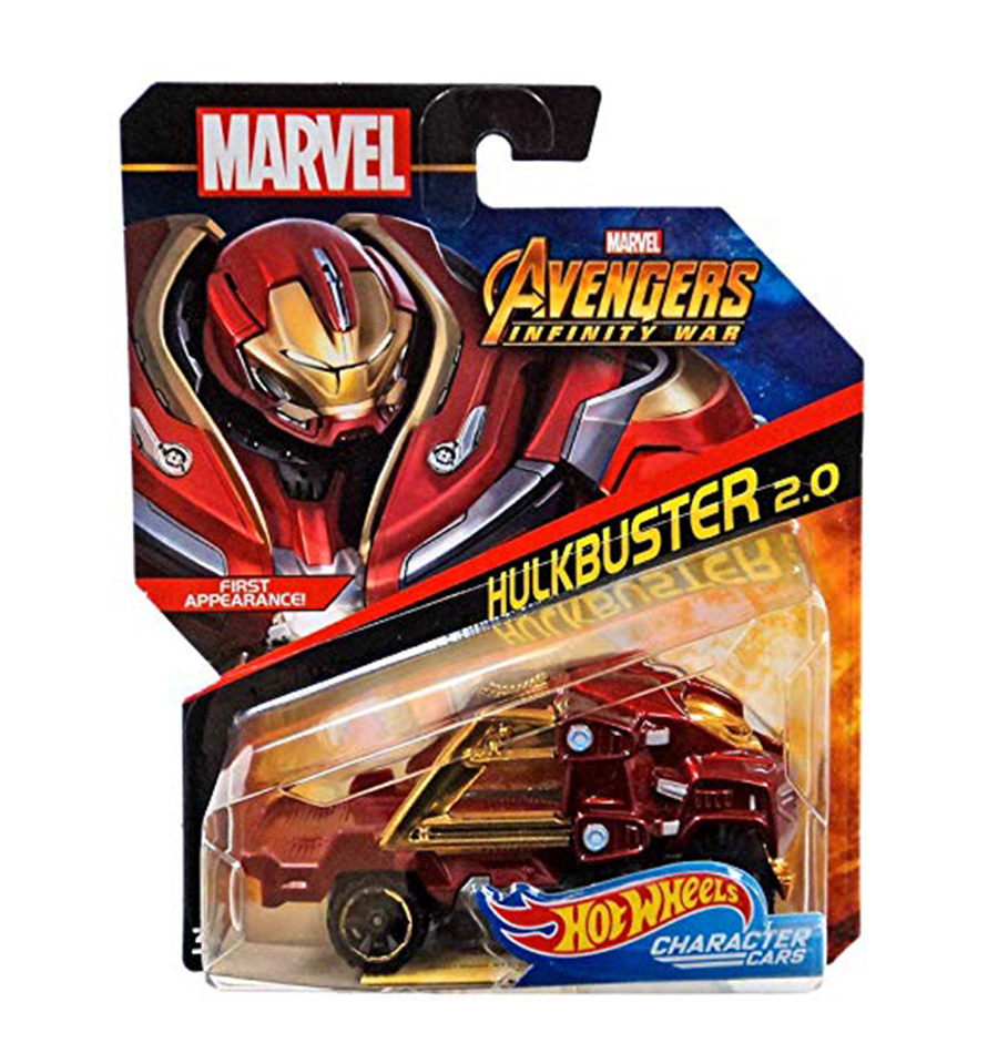 Hot Wheels Character Cars Marvel Avengers Infinity War HULKBUSTER First Appearance
