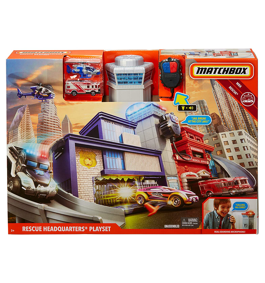 Matchbox Rescue Headquarters Playset