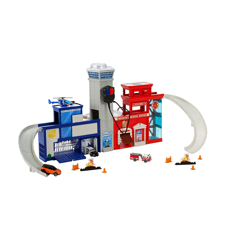 Matchbox Rescue Headquarters Playset