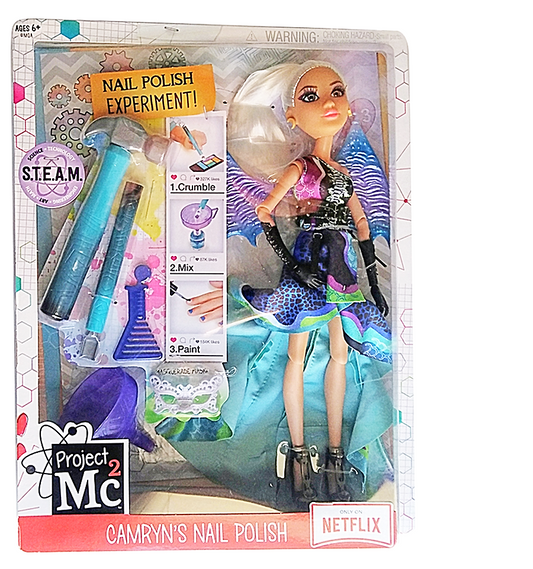 Project Mc2 Experiments with Doll - Camryn's Nail Polish
