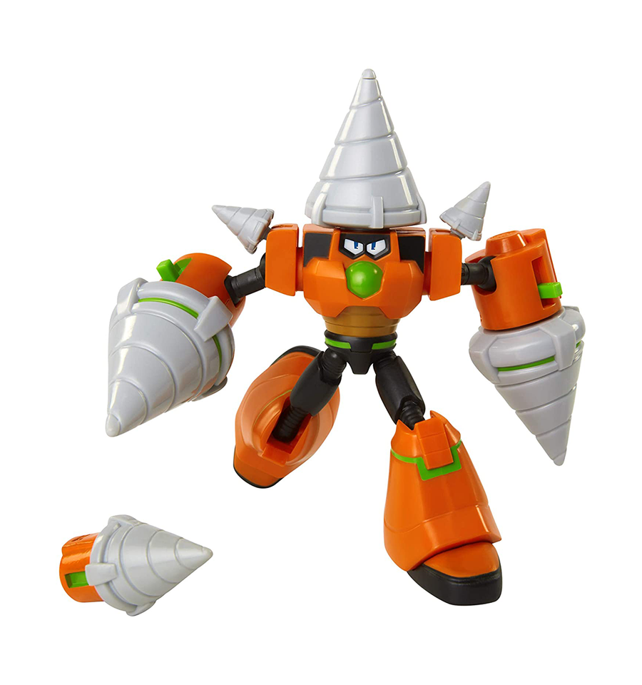 Mega Man Fully Charged – Deluxe Drill Man Articulated Action Figure