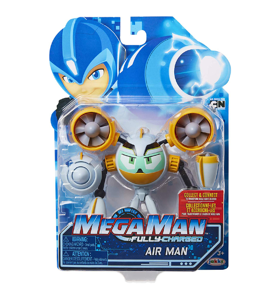 Mega Man Fully Charged – Air Man Articulated Action Figure