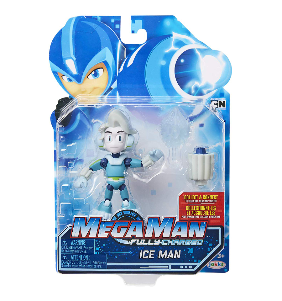 Mega Man Fully Charged – Ice Man Articulated Action Figure