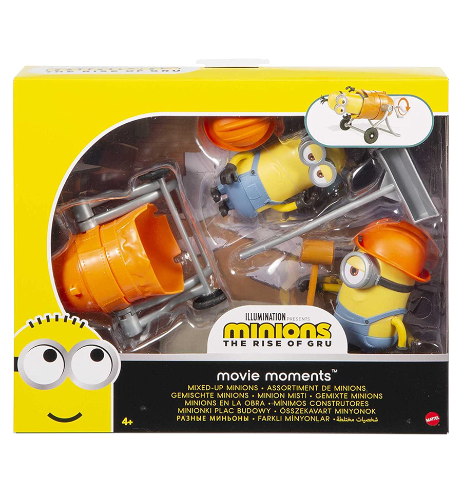 Minions: The Rise of Gru Movie Moments Mixed Up Minions Playset