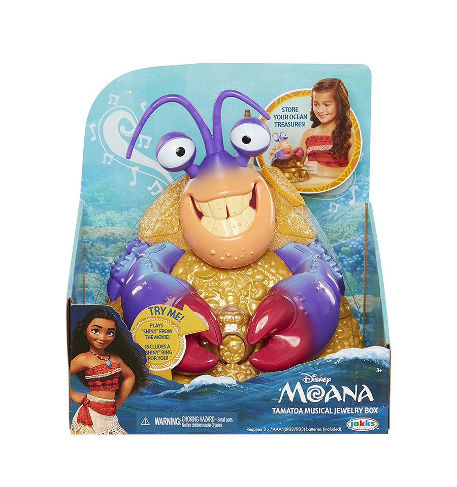 Moana Disney's Tamatoa Musical Jewelry Box 