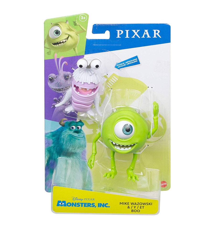Disney Pixar Monsters, Inc. Mike Wazowski & Boo Figures