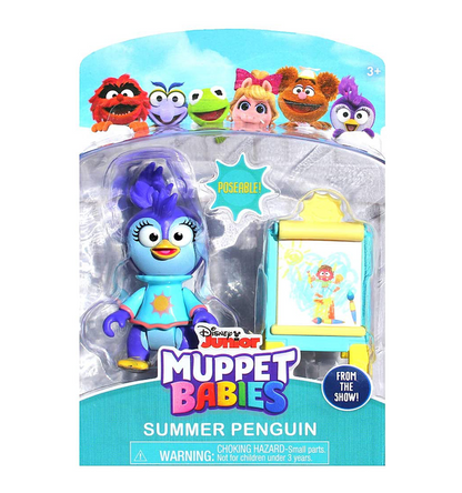 Disney Junior Muppet Babies Summer Penguin Poseable Figure