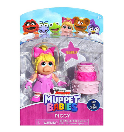 Disney Junior Muppet Babies Miss Piggy Poseable Figure
