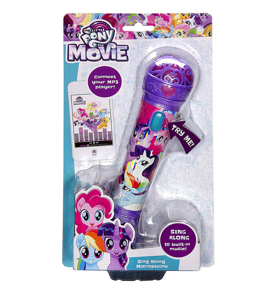 My Little Pony Movie Sing Along Pretend Microphone