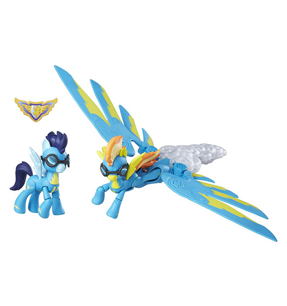 My Little Pony Guardians of Harmony Spitfire and Soarin'  Figures