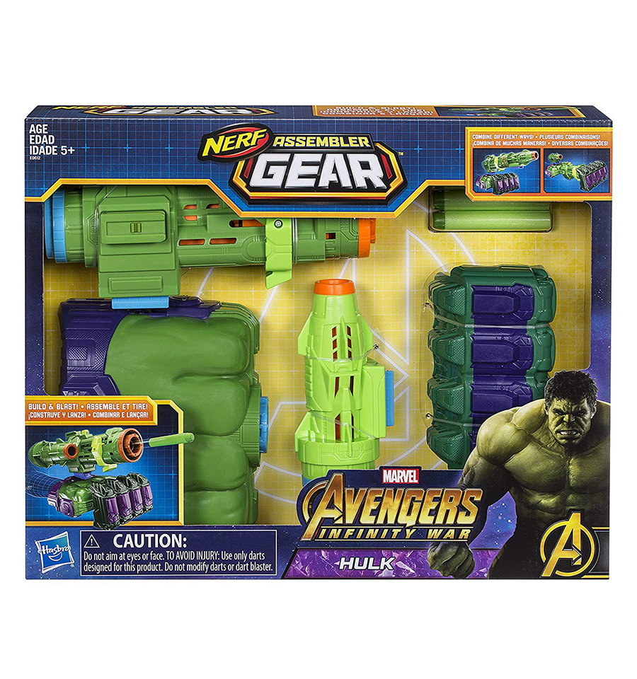 Marvel Avengers: Infinity War Nerf Hulk Assembler Gear