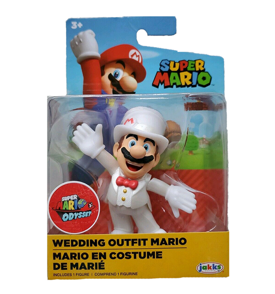 Nintendo Super Mario Odyssey Wedding Mario 2.5" Figure
