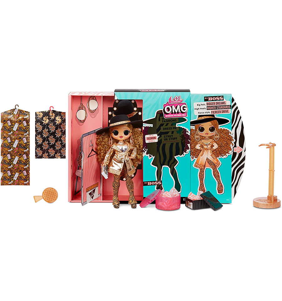 L.O.L. Surprise! O.M.G. Series 3 Da Boss Fashion Doll with 20 Surprises