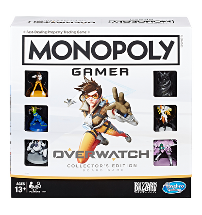 Monopoly Gamer Overwatch Collector's Edition Board Game