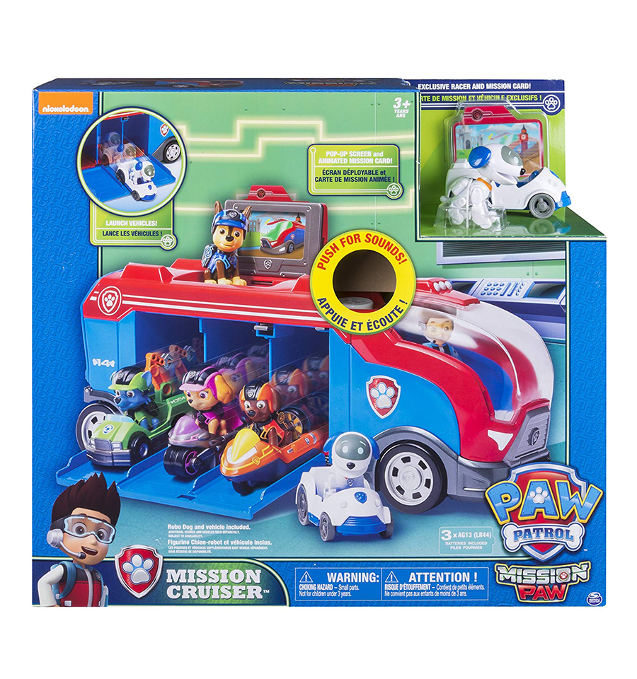 PAW Patrol Mission Paw - Mission Cruiser - Robo Dog and Vehicle