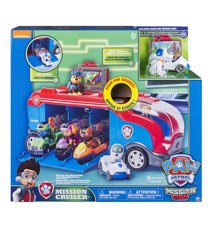 PAW Patrol Mission Paw - Mission Cruiser - Robo Dog and Vehicle