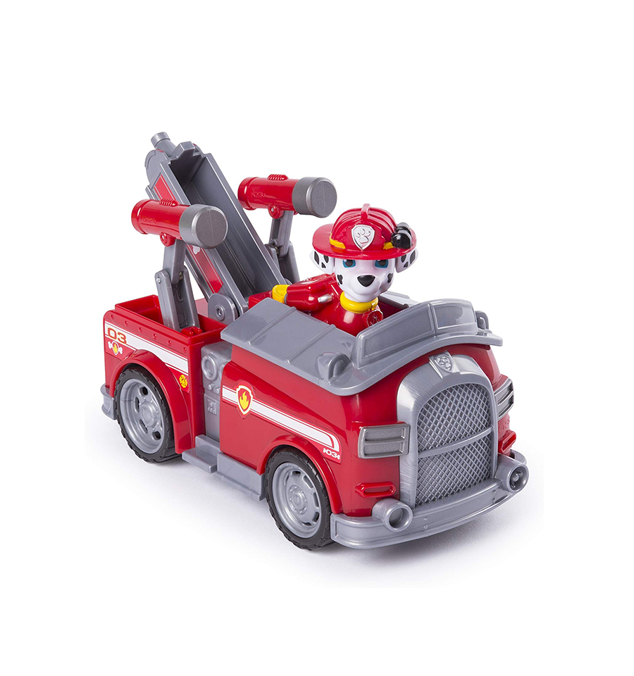 Paw Patrol, Marshall’s Transforming Fire Truck with Pop-Out Water Cannons