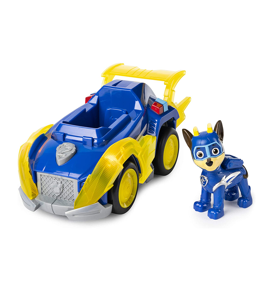 PAW Patrol Mighty Pups Super Deluxe Vehicle - Chase