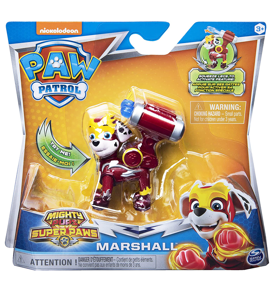 PAW Patrol Mighty Pups Super Paws Marshall