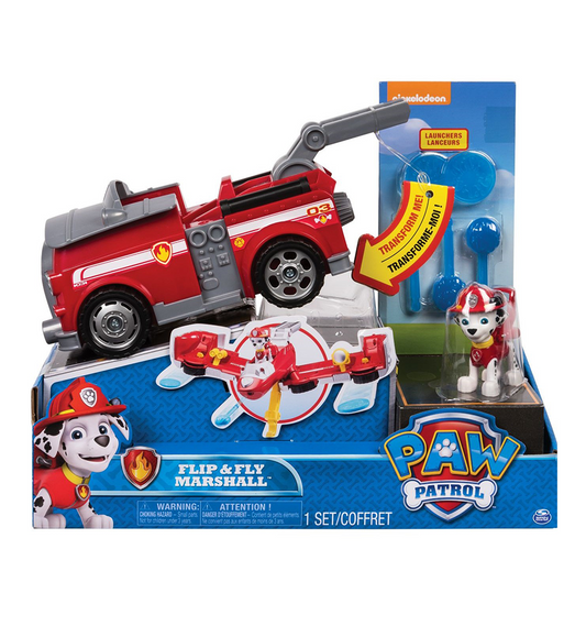 PAW Patrol Flip and Fly Vehicle - Marshall
