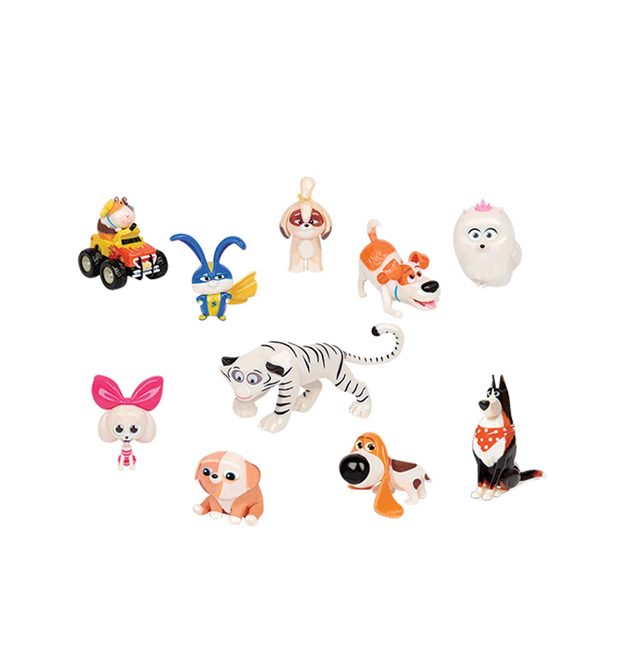 The Secret Life of Pets 2 Deluxe Pet Collection 2-Inch Figure 10-Pack