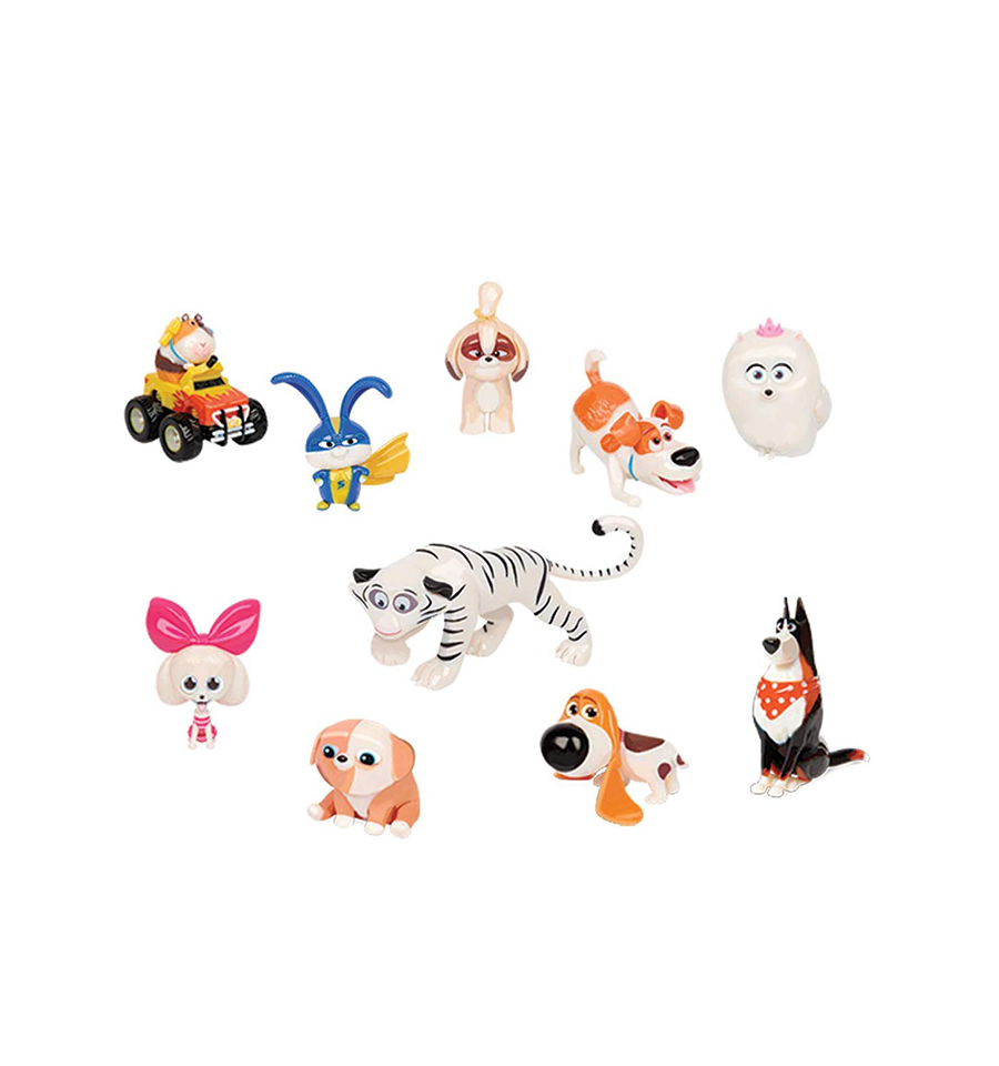 Secret life of pets 2 deals figurines