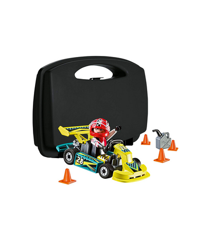 PLAYMOBIL Go-Kart Racer Carry Case Building Set