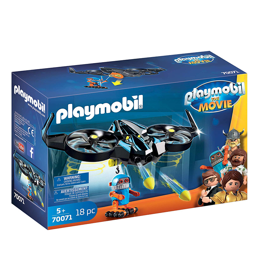PLAYMOBIL The Movie Robotitron with Drone