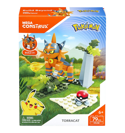 Mega Construx Pokémon Torracat Building Set