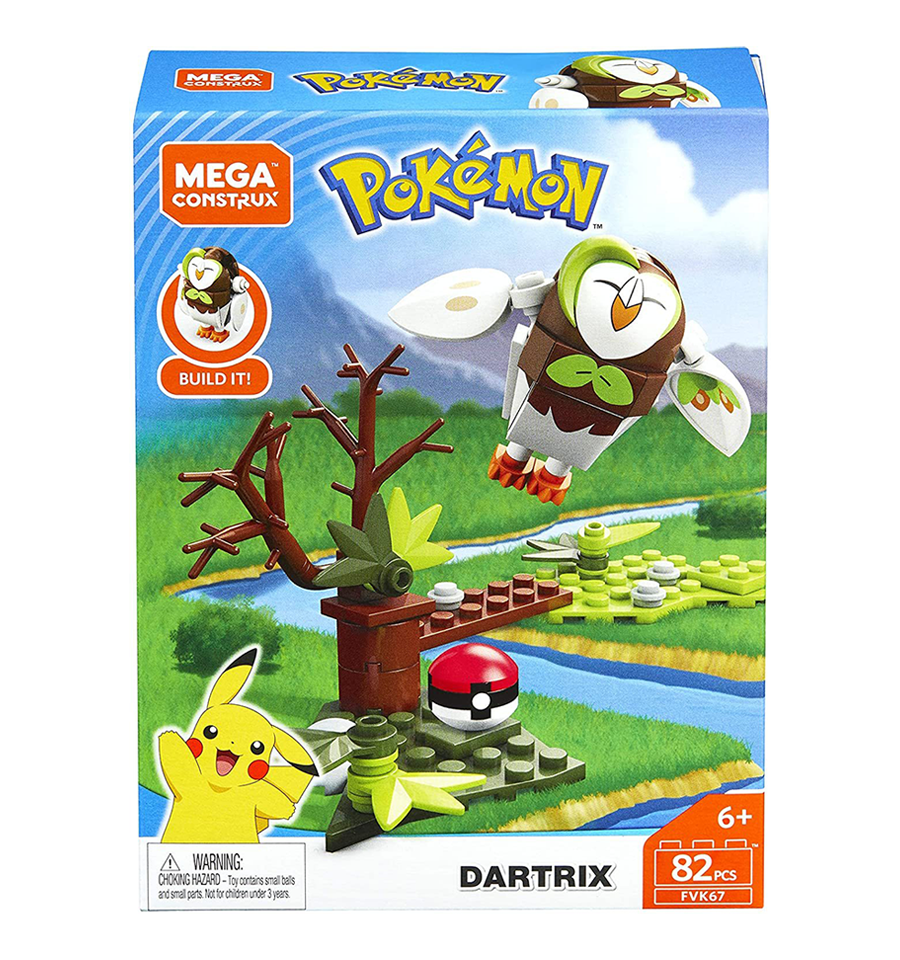 Mega Construx Pokémon Dartrix Dom Building Set