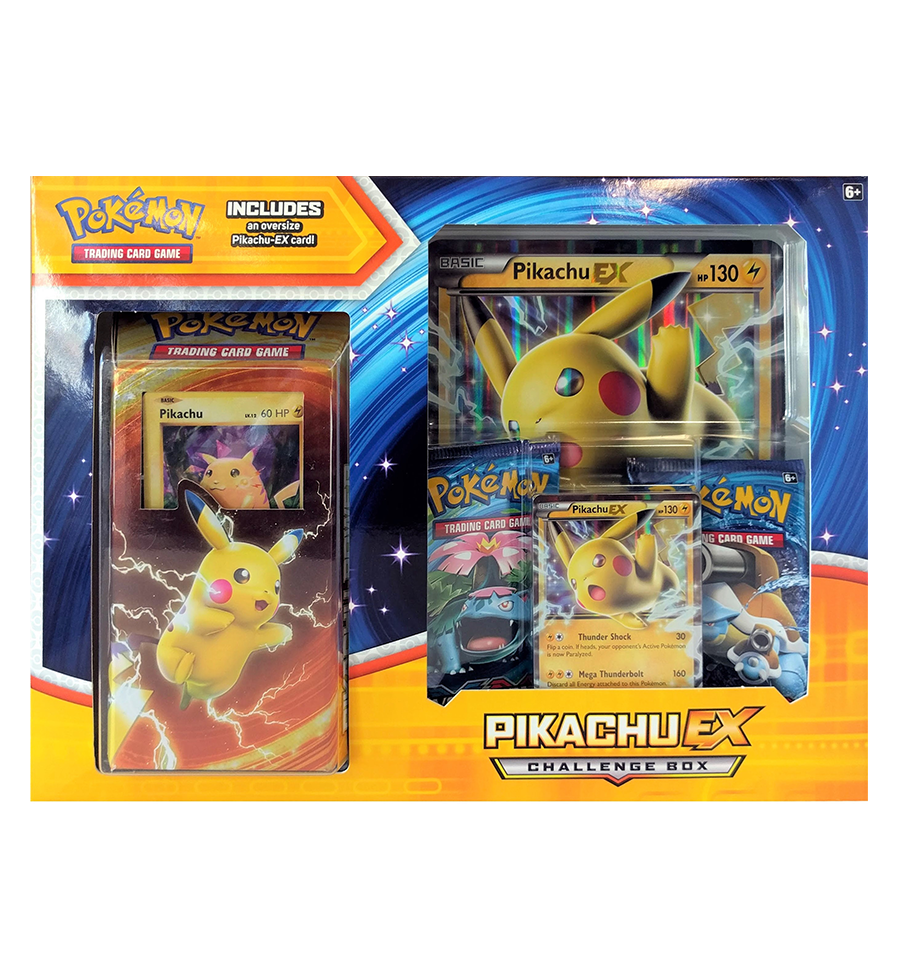 Pokemon X & Y Pikachu-EX Challenge Box