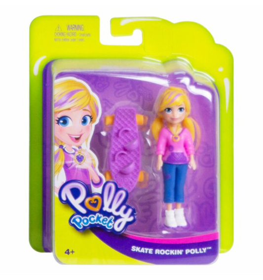 Polly Pocket Skate Rockin' Polly