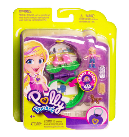 Polly Pocket Tiny World Picnic with Polly & Peaches Playset