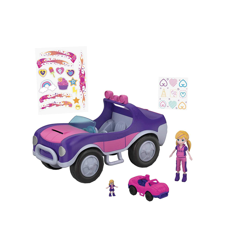 Mattel - Enjoying the final days of summer in a BIG way! ☀️ The Polly  Pocket Secret Utility Vehicle is available now at Target.