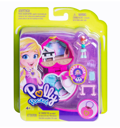 Polly Pocket Tiny Pocket Places Ballet Compact with Lila Doll