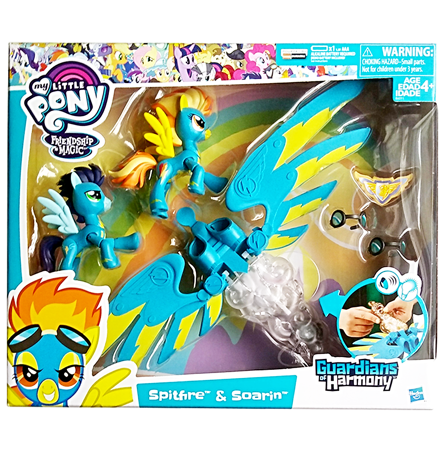 My Little Pony Guardians of Harmony Spitfire and Soarin'  Figures