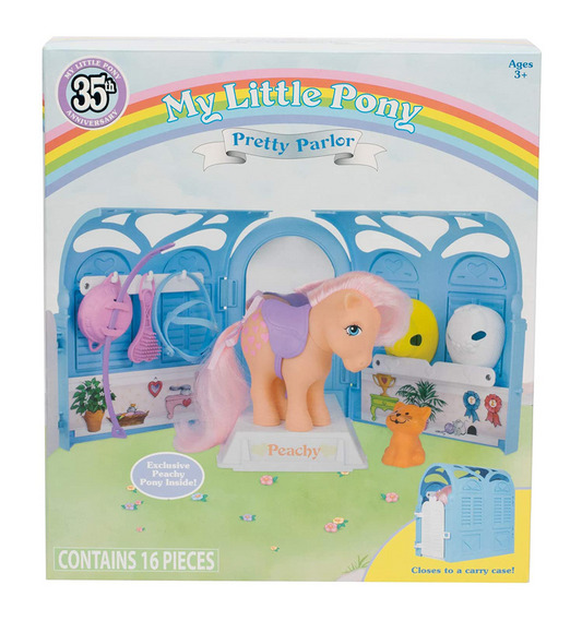 My Little Pony Retro Pretty Parlor Playset with Peachy