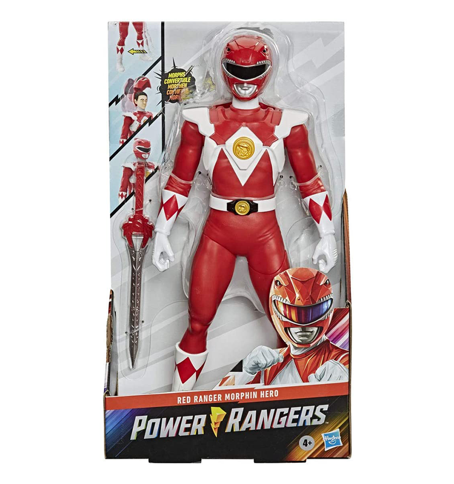 Power Rangers Mighty Morphin Red Ranger Morphin Hero Action Figure