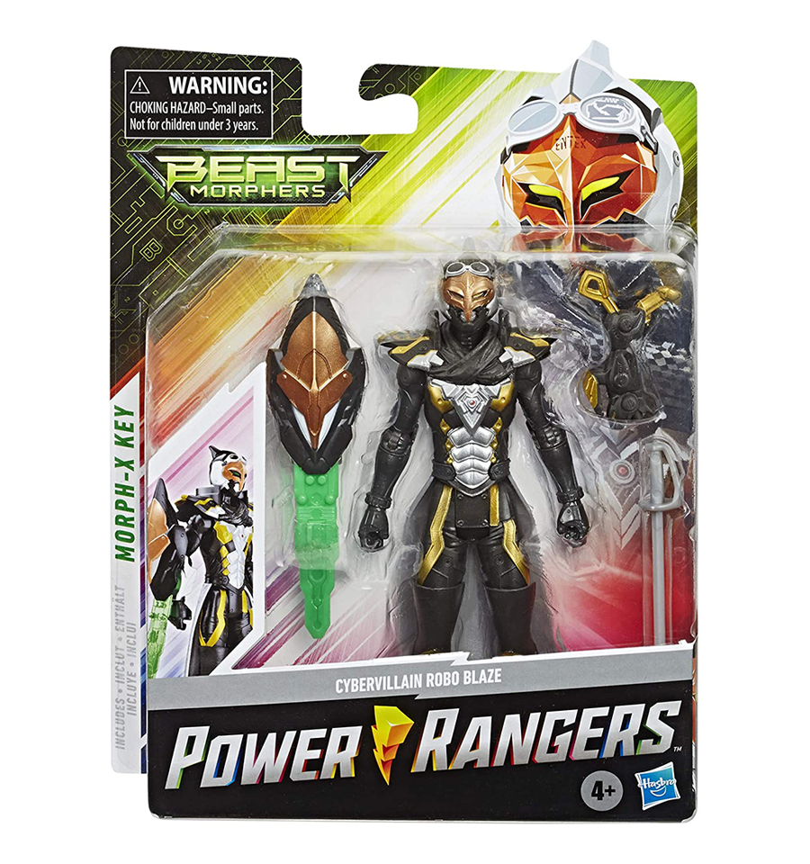 Power Rangers Beast Morphers Cybervillain Robo Blaze
