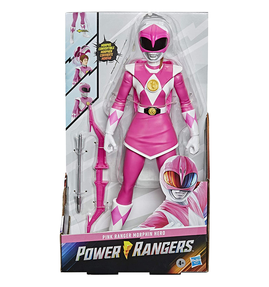 Power Rangers Mighty Morphin Pink Ranger Morphin Hero Action Figure