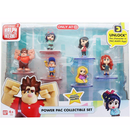 Disney Wreck-It Ralph Power Pac Mini Figure Collectible Set