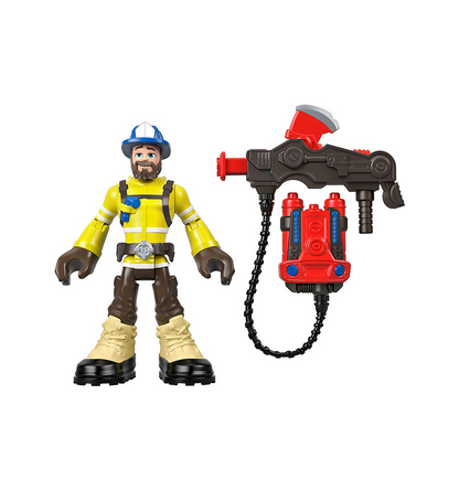 Fisher-Price Rescue Heroes Forrest Fuego, 6-Inch Figure with Accessories